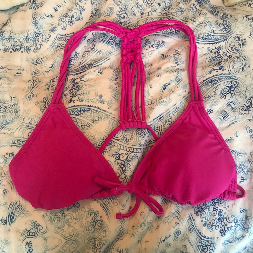 Pink Bikini Top